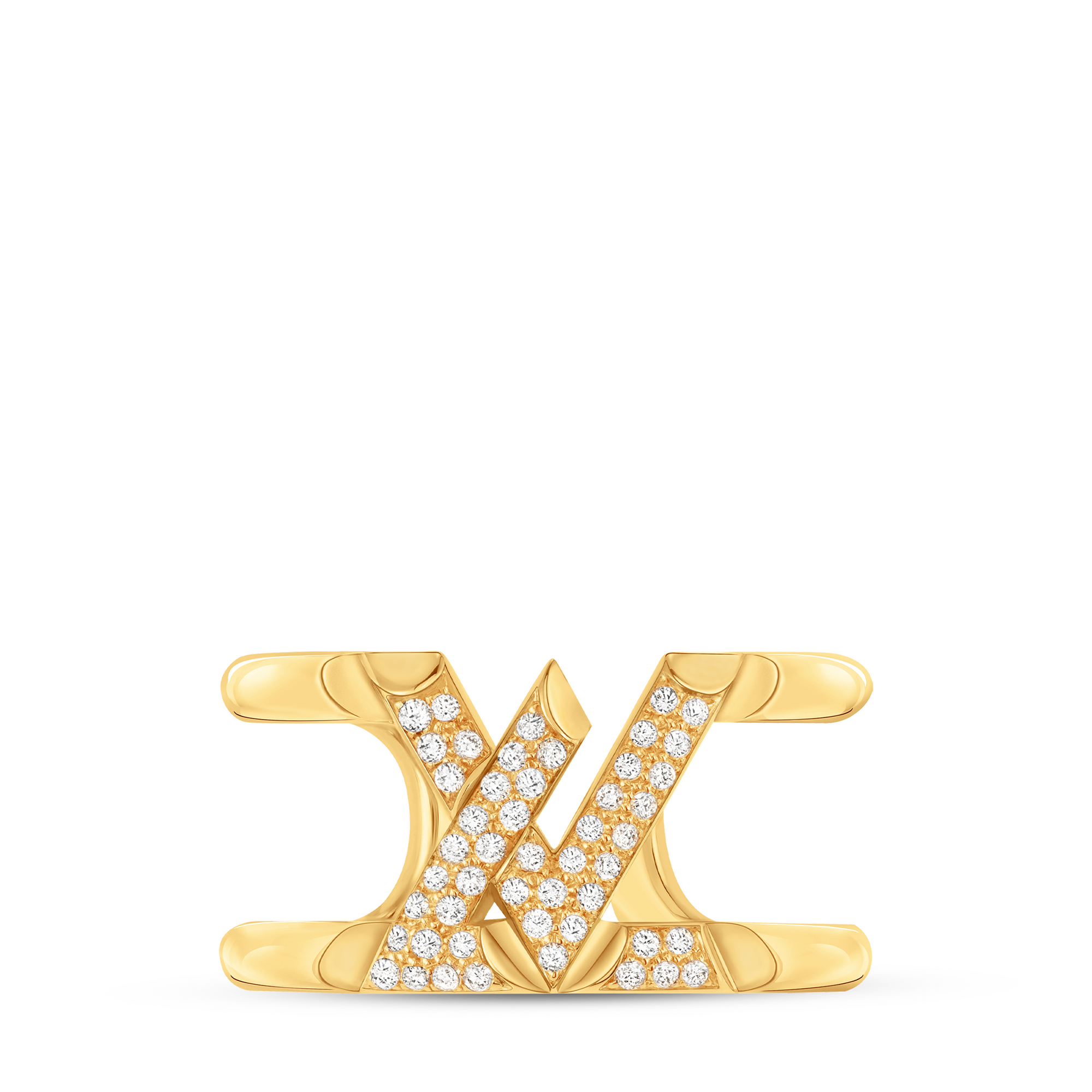リング LV ヴォルト ワン (イエローゴールド×ダイヤモンド) ｜ルイ